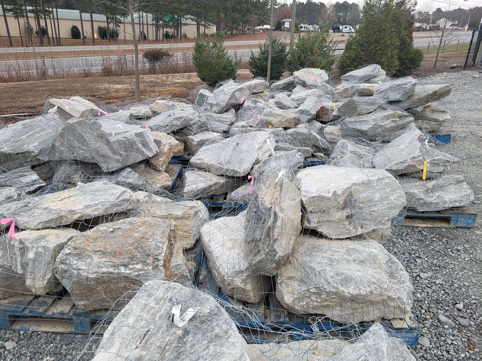 drainage and erosion control landscaping project